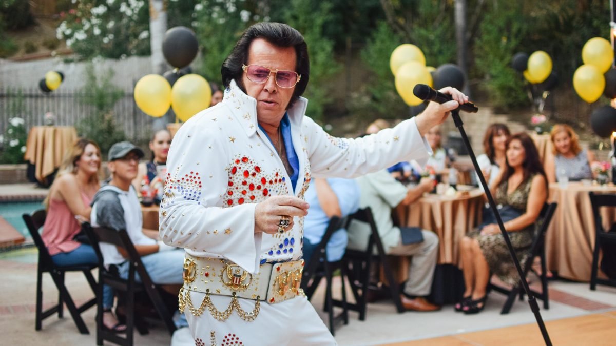 Elvis impersonator