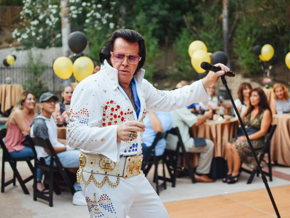 Elvis impersonator