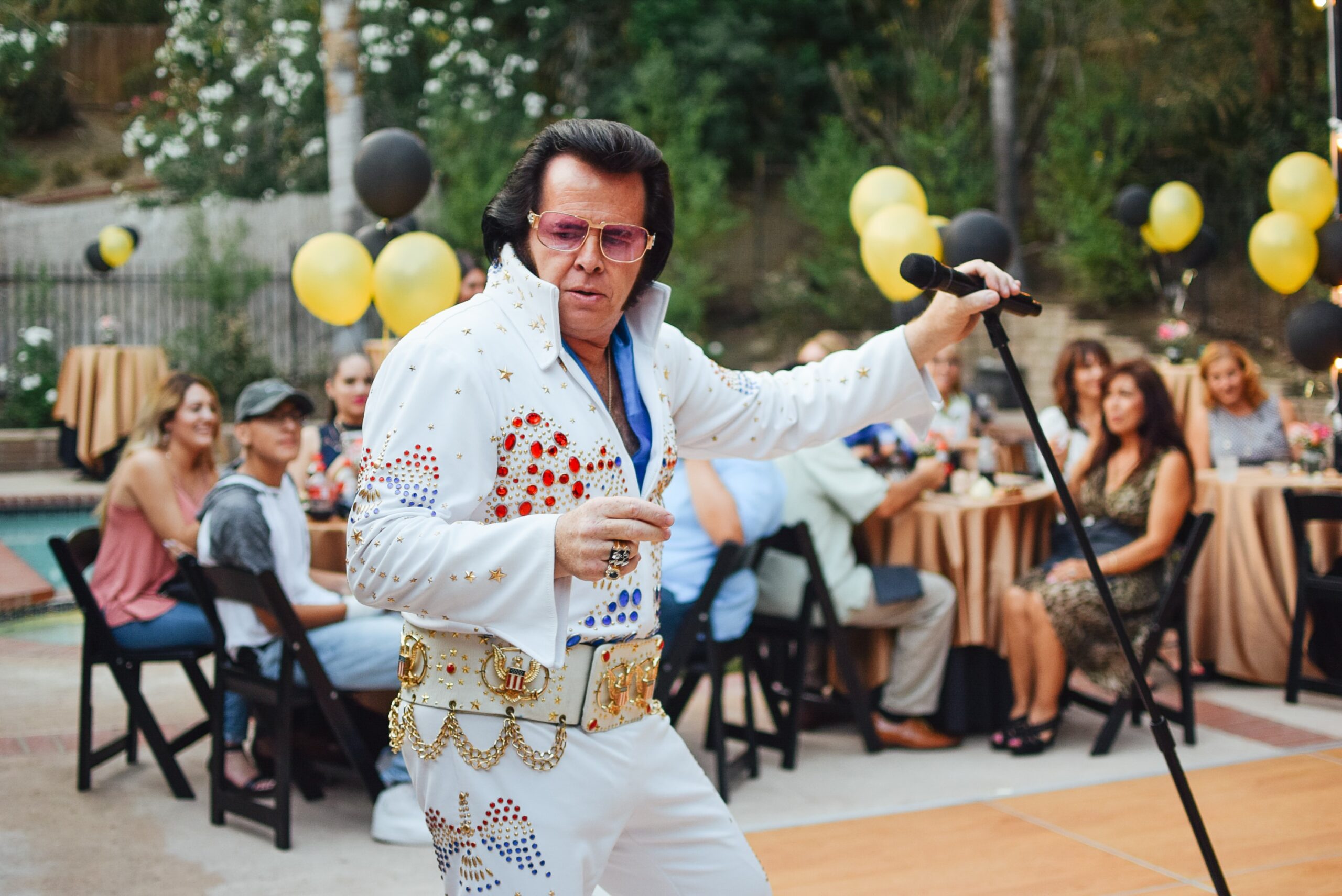 Elvis impersonator