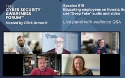 Deep fake audio & visuals: How that can affect your cyber security awareness program